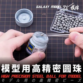 GALAXY T08D01-15 Високо прецизна стоманена топка месинг мъниста стъклени перли множество размери за Gundam модел сграда хоби DIY инструменти