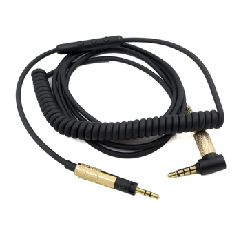 Издръжлив кабел за слушалки за MOMENTUM HD4.30 Смяна на PVC кабел за слушалки