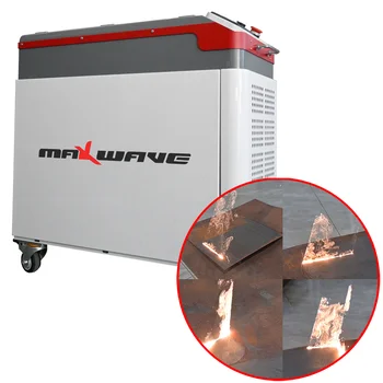  въздушно охлаждане мини преносима ръчна машина за лазерно заваряване на влакна за заваряване на алуминиева поцинкована плоча стомана 100w 200w 300w
