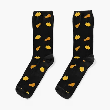 Пиле и вафли Чорапи футбол против хлъзгане движещи се чорапи чорапи мъжки комплект чорапи за жени Мъжки