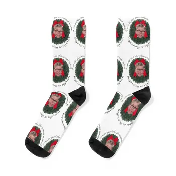 Коледна примка - Коледна приказка Чорапи ярка жартиера против хлъзгане футбол Чорапи Дамски Мъжки