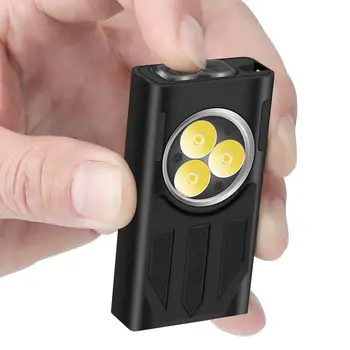 1000 лумена Мини джобно фенерче Portable USB C акумулаторна работна светлина ключодържател малка светлина за открит къмпинг риболов