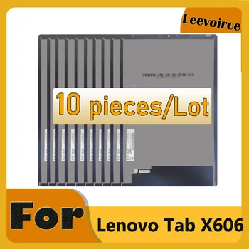 Търговия на едро 10 бр екран за Lenovo Tab M10 Plus X616 TB-X606 TB-X606F TB-X606X LCD дисплей със сензорен екран дигитайзер събрание