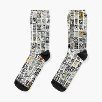 1980 Реколта пънк флаери чорапи нехлъзгащи се футболни чорапи аниме чорапи чорапи за бягане чорапи против хлъзгане Луксозни дамски чорапи Мъжки