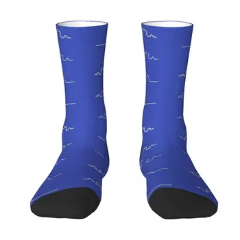 Кривата на Кох Чорапи голф смешно чорап мъже чорапи памук високо качество Чорапи Мъже Дамски