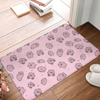 Pinky Смешни прасета Нехлъзгаща изтривалка Всекидневна MatPig коридор килим входна врата килим спалня декор
