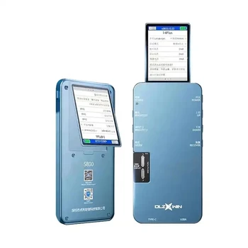 DL S800 6 в 1 LCD екран тестер за Iphone Samsung Oppo Vivo, който се актуализира от DL S300 LCD тестова кутия