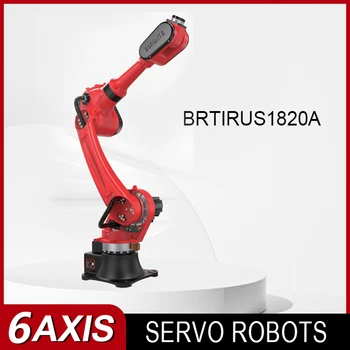 CNC Borunte 6Axis индустриален робот BRTIRUS1820A натоварване натоварване 20 KG Размах на ръцете 1800 За производствената линия