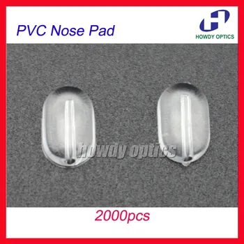 2000pcs Вложка тип PVC подложка за нос 8mm оптични аксесоари 