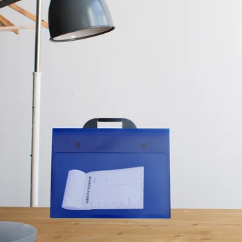 раница преносима водоустойчива торбичка за документи чанта за файлове чанта художник чертожна дъска чанта за художник художник произведения на изкуството (синьо)