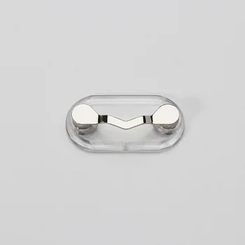 Магнитен държач за очила 3бр Висящи брошки ПИН Многофункционален преносим клип за дрехи Закопчалка магнит слушалки линия клипове Малък спорт