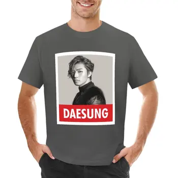 BIGBANG - Тениска Daesung летни върхове извънгабаритни мъжки тениски