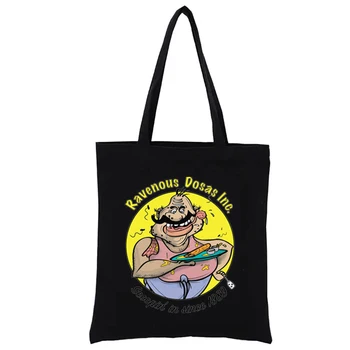 Готвачът Пазарска чанта за многократна употреба Ежедневни чанти Дамски чанти за жени Платнени чанти Смешни тъкани Tote Totebag Купувач Мода Еко