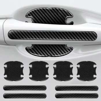  Стикери за купа на дръжката на вратата на автомобила Защитни стикери против надраскване Лента за защита на огледалото за обратно виждане за Audi A5 S5 RS5 A7 S7 RS7