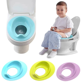 Преносими деца пътуване гърненце седалка подложка бебе твърди тоалетна обучение седалка капак малко дете урина помощник възглавница деца пот седящ