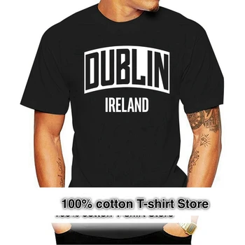 Funny Men T Shirt Women Novelty Tshirt Dublin Ireland Irish City Vacation Souvenir T shirt Cartoon Casual Short O neck