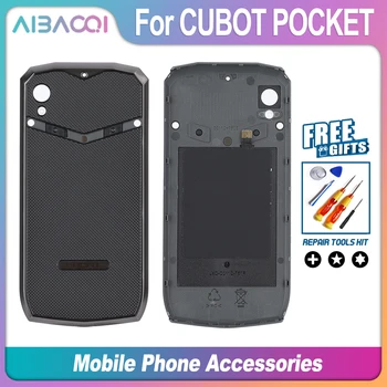 AiBaoQi 100% оригинален нов за CUBOT POCKET батерия капак обратно случай мобилен телефон аксесоар за CUBOT POCKET мобилен телефон.