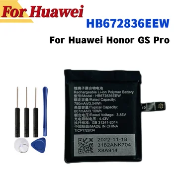 Батерия HB672836EEW За Huawei чест GS Pro GSPro 4X часовник подмяна батерии 790mAh + безплатни инструменти
