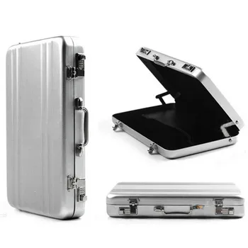 Нов бизнес ID притежател на кредитна карта пътуване куфар организатор портфейл джоб случай алуминиева метална кутия
