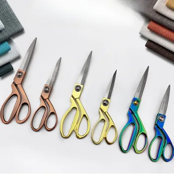 DIY шивач ножица текстил текстил ножици нарязани шевни неръждаема стомана хартия плат реколта шивашки инструменти универсален