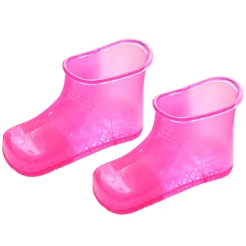Обувки за баня: Обувки за баня Розова вана Релаксация Кофа за крака Грижа за краката Горещи компрес обувки