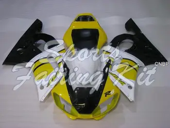 Обтекател за YAMAHA YZFR6 1998 - 2002 Жълт бял обтекател за мотоциклети YZF600 R6 00 01 Комплекти за тяло YZFR6 01 02