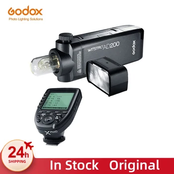 Godox AD200 200Ws TTL GN60 HSS Flash Вграден 2.4G безжичен и Xpro-C/N/F/S/O/P предавател за Canon Nikon Fuji Sony Olympus