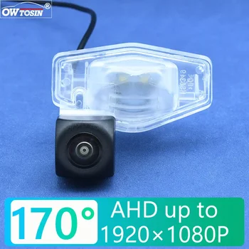 170 градуса AHD 1920x1080P кола камера за задно виждане за Honda Vezel Elysion Odyssey JADE 2015 2016 2017 Скоба регистрационна табела светлина
