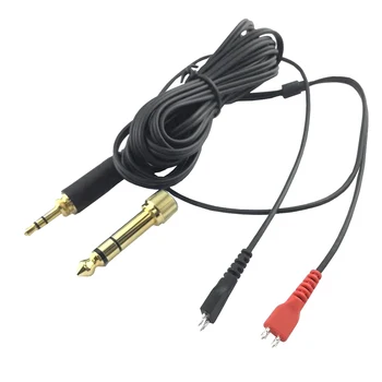 Резервен аудио кабел за HD25 HD560 HD540 HD480 HD430 414 HD250 слушалки аудио кабел, L дълъг R къс