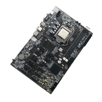 B75 Дънна платка за копаене 12 PCIE 1X слот за графична карта LGA1155 DDR3 DIMM HDMI-com VGA за Bitcoin BTC ETH Mining