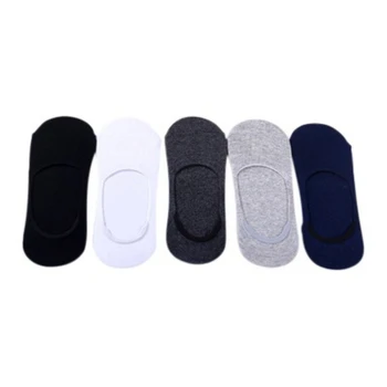 10 чифт мъжки памучни чорапи за лодки черно бяло сиво флот дишащи спортни чорапи плътен цвят лодка чорапи удобни глезена чорапи