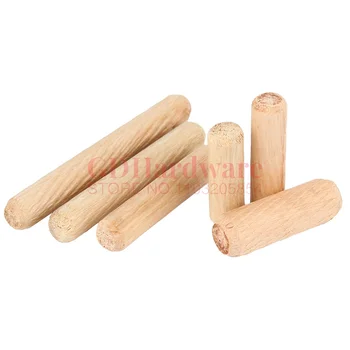 2/30pcs 20-100mm борови кръгли дървени пръчки пръчки премия траен дървен дюбел за DIY занаяти сграда модел мебели дървообработване