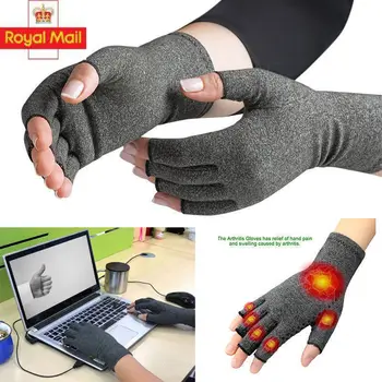 1 чифт артритни ръкавици Унисекс артритни болки в ставите Ръкавици за компресия на ръце за ревматоиден артрит и остеоартрит Здравни грижи