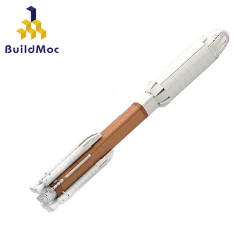 BuildMoc Ultimate Atlas V Saturn V Scale Rocket Building Blocks Set Delta IV Heavy Mars Exploration Vehicle Детски подаръци