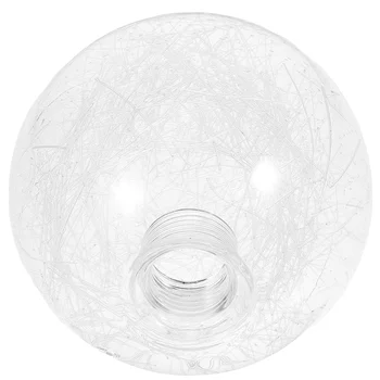 Стъклени влакна стъклена лампа сянка G9 база висяща лампа сянка 100mm 120mm таван светлина сянка лампа капак за висящи светлина полилей