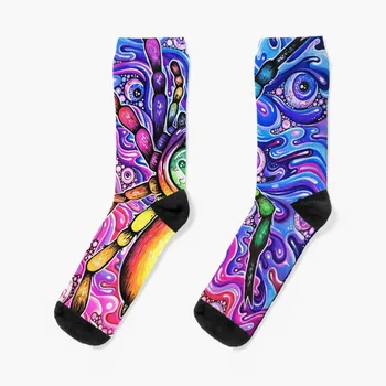 GlitterПаяк Чорапи Туристически обувки Детски хип-хоп чорапи Дамски Мъжки