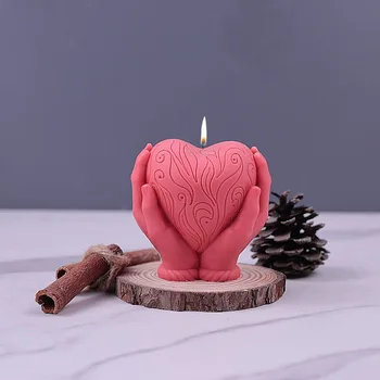 Свети Валентин Прекрасен сърце форма полимерни глина резачки мухъл мека керамика керамични DIY обица бижута висулка декор рязане умират