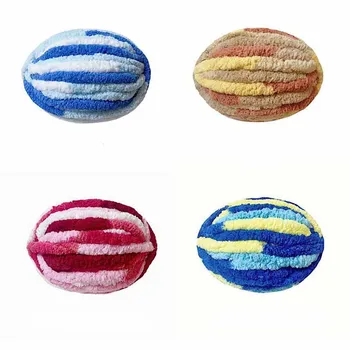 250g / топка прежда качество вълна продажба смес памук плетене на една кука плетене плетене трикотажни BabySoft цветни DIY вълна нишка HLMX023565