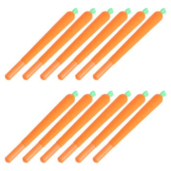 12 пакет морков гел мастило писалка силиконова писалка новост за офис и училищни пособия подарък за деца