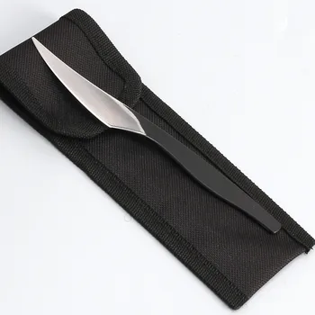 1pc Професионален кожен занаятчийски нож за рязане Изтъняване на лопата за одиране с Оксфордска чанта за съхранение на плат Кожени занаятчийски инструменти