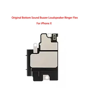 10PCS Оригинален силен високоговорител Flex кабел за iPhone X XR XS Max LoudSpeaker Ringer зумер мелодия резервни части