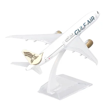 Самолет модел сплав симулирана точна скала стабилна база дома декор самолет модел за Boeing 787