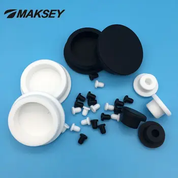 MAKSEY T тип гумен щепсел голям размер Силиконов мъжки капак за пластмасова тръбна тръба 78.6mm 81.3mm 83.6mm 86.3mm 88.6mm Стоманени тръбни капачки