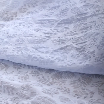 Висококачествени чисти памучни тъкани Свиване на солта tissu Висок клас рокля риза облекло плат памук