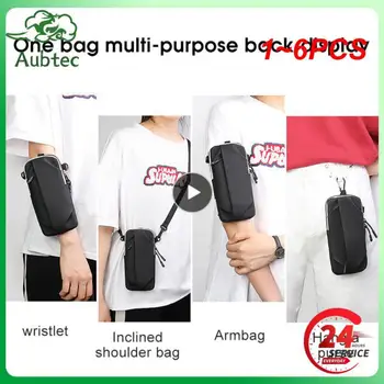  1 ~ 6PCS Running Arm Bag Gym Bag Bum Bag Телефон 7 инчов Armband Аксесоари за бягане Хип китка чанта Спортна чанта за рамо