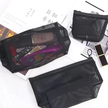 Portable мода пътуване организатор чанти окото пакет цип грим чанти козметични торбичка за къпане чанти за съхранение чанти