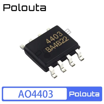 10 бр/комплект Polouta AO4403 SOP8 SMD кръпка супер полеви ефект транзистори различни спецификации Ардуино Нано Безплатна доставка