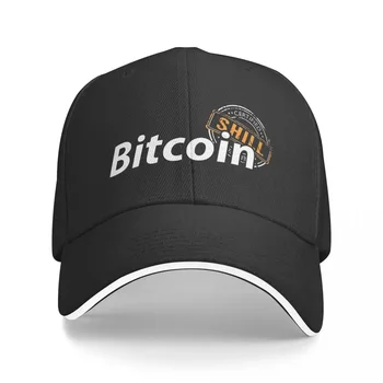 Биткойн сертифициран Шил Смешни Cryptocurrency Изкуство Външна шапка Сенник Хип-хоп капачки Каубойска шапка Шапки с върхове
