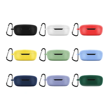 Калъф за слушалки Портативни безжични слушалки Капак Прахоустойчив защитен ръкав с карабинер Аксесоари за Redmi Buds 4 Lite