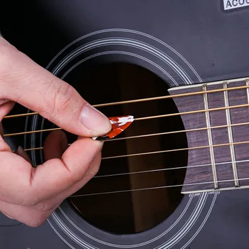5pcs китара кирки китара изберете смесен цвят цвят случаен plectrum китара изберете оригинален звук китара аксесоари целулоид
